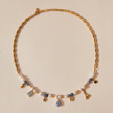 Blue Current Pearl Necklace